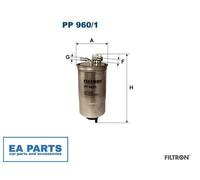 Fuel filter for SEAT LEON TOLEDO FILTRON PP 960/1