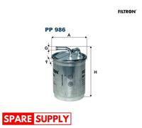 FUEL FILTER FOR SKODA FABIA PRAKTIK RAPID ROOMSTER FILTRON PP 986