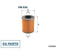 Fuel filter for VAUXHALL OPEL SAAB FILTRON PM 936