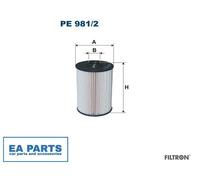 Fuel filter for VOLVO C30 C70 S40 S60 FILTRON PE 981/2