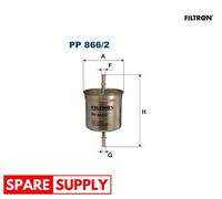 FUEL FILTER FOR VOLVO C70 S40 S60 S80 FILTRON PP 866/2