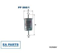 Fuel filter for VOLVO S40 S60 S80 S90 FILTRON PP 866/1