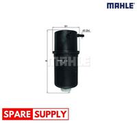 FUEL FILTER FOR VW AMAROK AMAROK PLATFORM/CHASSIS MAHLE KL 787 NEW