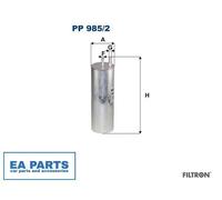 Fuel filter for VW CALIFORNIA T6 Camper CARAVELLE TRANSPORTER FILTRON PP 985/2