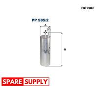 FUEL FILTER FOR VW CALIFORNIA T6 CAMPER CARAVELLE TRANSPORTER FILTRON PP 985/2
