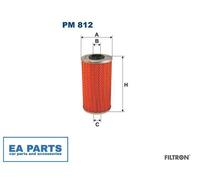 Fuel filter for ZETOR FILTRON PM 812