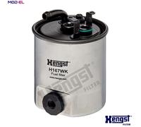 HENGST FILTER H167WK Fuel filter