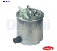 Fuel filter with quick coupling HDF660 DELPHI for NISSAN RENAULT