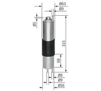 Fuel filter In-Line Filter 0 450 905 952 BOSCH for BMW 3 3 Touring Z3 Roadster
