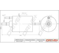 FUEL FILTER DP1110.13.0189 FOR SEAT AUDI A4/S4 A8L A6/Allroad/S6 R8/Spyder 2.0L