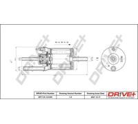 FUEL FILTER DP1110.13.0191 FOR VW SEAT DEDA/CCZA 2.0L DJKA/CZDA 1.4L CTHA 1.4L
