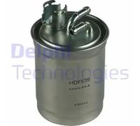 Delphi HDF539 Fuel Filter - In-line, Fits SEAT & VW 1.9L Diesel