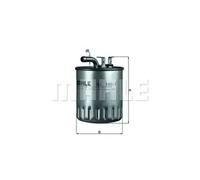 Fuel filter for MERCEDES-BENZ KNECHT KL 100/1