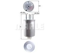 Mahle Fuel Filter KL1026/C2Z8780 - In-Line - Fits JAGUAR XJ X351 3.0D 2009