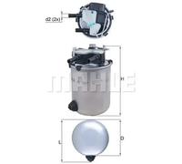 Mahle Original Fuel Filter KL 1027