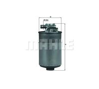 Fuel Filter KL154 Mahle 057127401 057127401A 057127435D 059127401B 059127401C