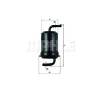 Fuel filter In-Line Filter KL 159 KNECHT for PROTON MAZDA