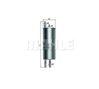 Fuel Filter KL167 Mahle 13326754016 16126754016 6754016 WFL000020 WFL000021 New