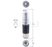Fuel Filter fits MERCEDES C180 S205, W205 1.6D 14 to 18 OM626.951 Mahle Quality