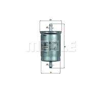 Fuel Filter fits FORD MAVERICK 2.4 93 to 98 Mahle 1112653 1952951 1960568 New