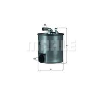 Fuel Filter KL174 Mahle 6110920101 A6110920101 78540973 72546288 Quality New