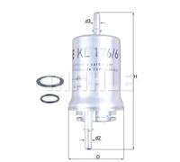 Fuel Filter fits SEAT LEON 1P1 1.6 2005 Mahle 6Q0201051 6Q0201051A 6Q0201511 New