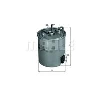 Fuel Filter fits JEEP GRAND CHEROKEE Mk2 2.7D 01 to 05 Mahle 5080477AA 5080477AB