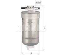 Fuel filter In-Line Filter KL 233/2 KNECHT for FIAT AUDI SKODA VW SEAT