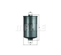 Mahle Fuel Filter KL28 fits Audi VW - Genuine Part - Quality OE Matching Fit