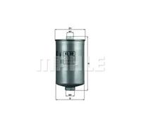 MAHLE Fuel Filter In-Line - KL30