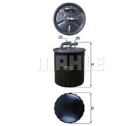 Fuel Filter fits MERCEDES Mahle 4544700090 6460920001 6460920301 6460920501 New