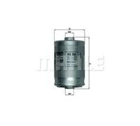 Fuel Filter fits AUDI CABRIOLET B3 2.0 2.6 2.8 92 to 00 Mahle 441201511C Quality