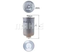 Fuel filter In-Line Filter KL 43 KNECHT for FORD ROVER LAND ROVER HONDA MG