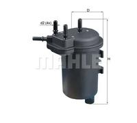 Fuel filter In-Line Filter KL 432 KNECHT for RENAULT MEGANE II SCÉNIC II