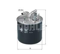 MAHLE KL 447 Fuel filter