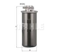 Mahle Fuel Filter FOR AUDI A6 C6 4F2 4F5 4FH 2.7 3.0 TDI 4F0127435 4F0127435A