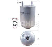MAHLE KL485/19D Fuel Filter Fits Renault Fluence Megane Scenic Grand Scenic