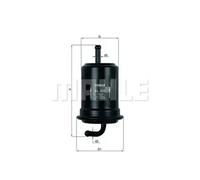 Fuel Filter KL523 Mahle 30020673 1541065D00 1541065D00000 1541065D10 70353548