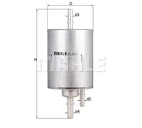 Knecht Fuel Filter - fits Audi S6 4F5 5.2 (06-11) BXA - Mahle 4F0201511B/4F0201511D - New