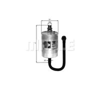 Fuel Filter KL69 Mahle 99611025352 79830506 Genuine Top Quality Guaranteed New