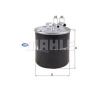 Fuel filter In-Line Filter KL 723D MAHLE for MERCEDES-BENZ SPRINTER 3,5-t Bus
