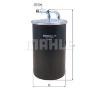 Genuine Mahle In-Line Engine Fuel Filter - KL737