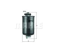Fuel filter In-Line Filter KL 75 KNECHT for VW SEAT FORD PEUGEOT RENAULT TRUCKS