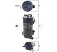 MAHLE KL 764D Fuel filter