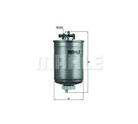 Fuel Filter fits VW LUPO Mk1 1.4D 99 to 05 AMF Mahle 6N0127401 6N0127401A New