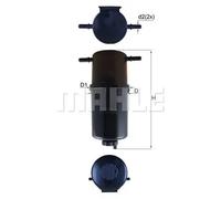 Fuel filter In-Line Filter KL 873 KNECHT for VW CRAFTER 30-35 Bus