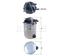 Fuel filter In-Line Filter KL 909 MAHLE for NISSAN QASHQAI I