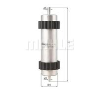 MAHLE - KL 915 - Fuel filter