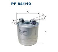 Fuel filter In-Line Filter PP 841/10 FILTRON for MERCEDES-BENZ CLS G-CLASS SLK