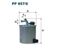 Fuel filter In-Line Filter PP 857/6 FILTRON for NISSAN NAVARA NP300